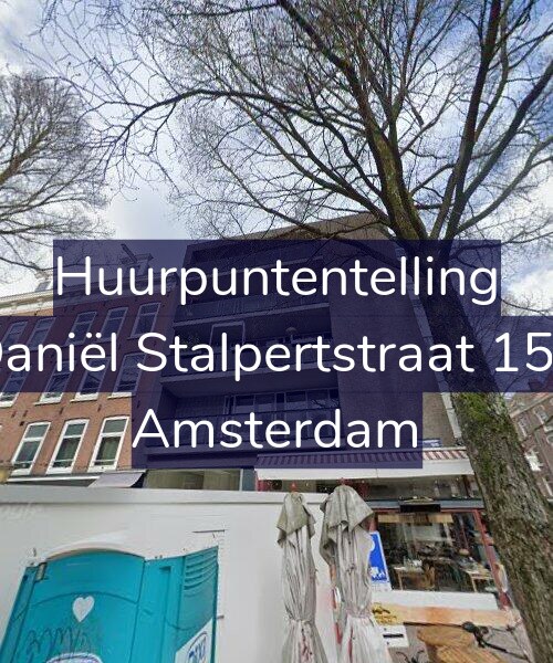 Foto gevel Huurpuntentelling voor Daniël Stalpertstraat 151, Amsterdam