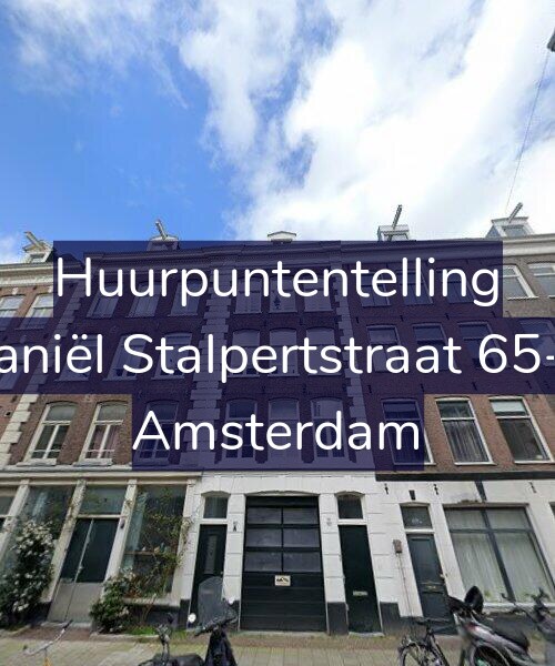 Foto gevel Huurpuntentelling voor Daniël Stalpertstraat 65-A, Amsterdam