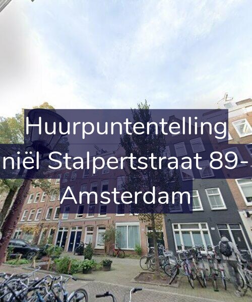 Foto gevel Huurpuntentelling voor Daniël Stalpertstraat 89-3A, Amsterdam