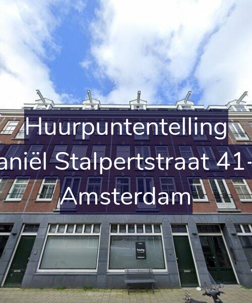 Foto gevel Huurpuntentelling voor Daniël Stalpertstraat 41-D, Amsterdam