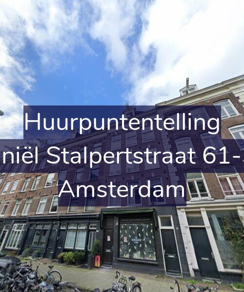 Foto gevel Huurpuntentelling voor Daniël Stalpertstraat 61-3A, Amsterdam