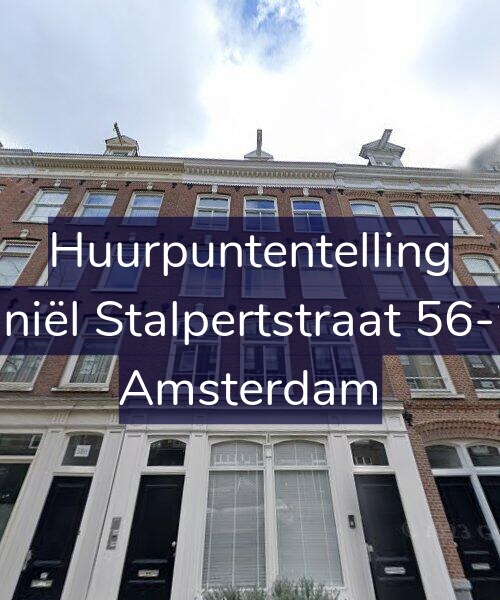 Foto gevel Huurpuntentelling voor Daniël Stalpertstraat 56-2A, Amsterdam