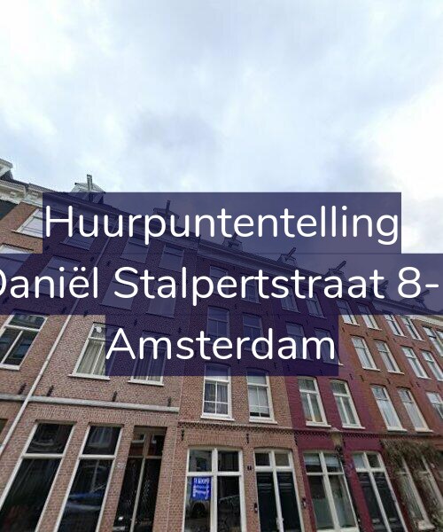 Foto gevel Huurpuntentelling voor Daniël Stalpertstraat 8-3, Amsterdam