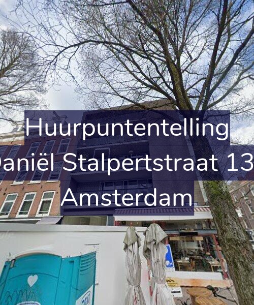 Foto gevel Huurpuntentelling voor Daniël Stalpertstraat 133, Amsterdam