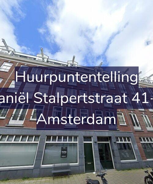 Foto gevel Huurpuntentelling voor Daniël Stalpertstraat 41-G, Amsterdam
