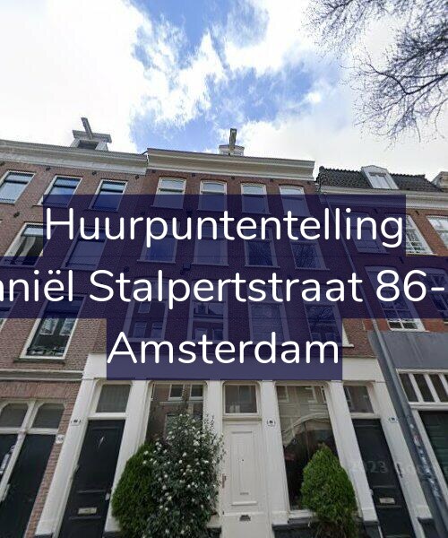 Foto gevel Huurpuntentelling voor Daniël Stalpertstraat 86-1L, Amsterdam