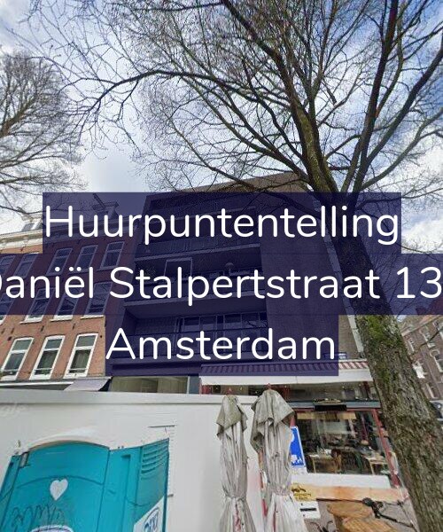 Foto gevel Huurpuntentelling voor Daniël Stalpertstraat 137, Amsterdam