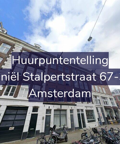 Foto gevel Huurpuntentelling voor Daniël Stalpertstraat 67-3V, Amsterdam