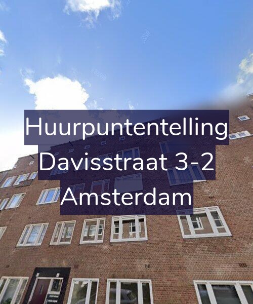 Foto gevel Huurpuntentelling voor Davisstraat 3-2, Amsterdam