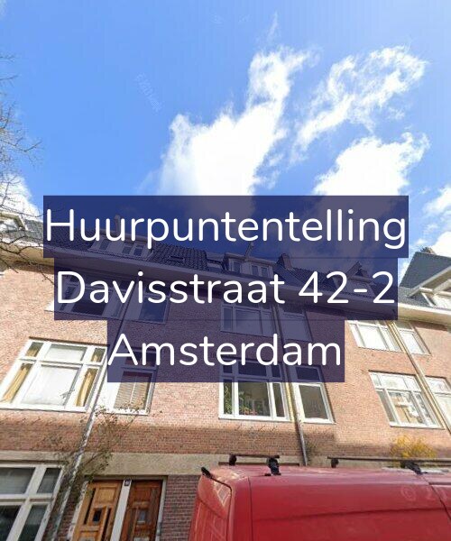 Foto gevel Huurpuntentelling voor Davisstraat 42-2, Amsterdam