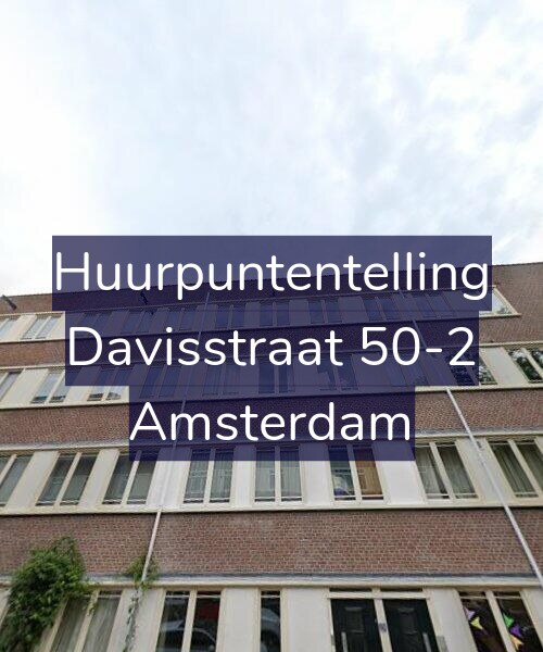Foto gevel Huurpuntentelling voor Davisstraat 50-2, Amsterdam