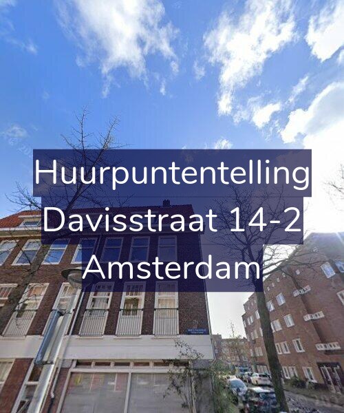 Foto gevel Huurpuntentelling voor Davisstraat 14-2, Amsterdam