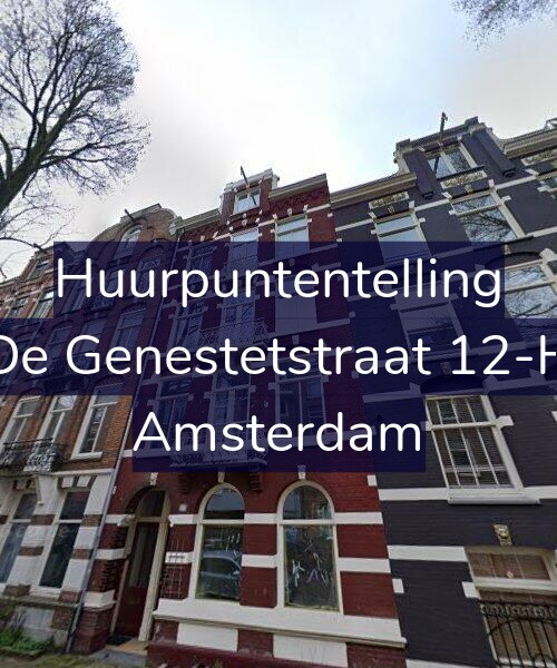 Foto gevel Huurpuntentelling voor De Genestetstraat 12-H, Amsterdam