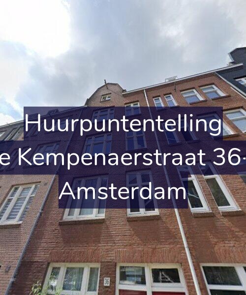 Foto gevel Huurpuntentelling voor De Kempenaerstraat 36-3, Amsterdam