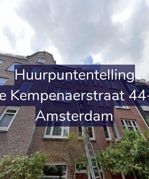 Foto gevel Huurpuntentelling voor De Kempenaerstraat 44-3, Amsterdam