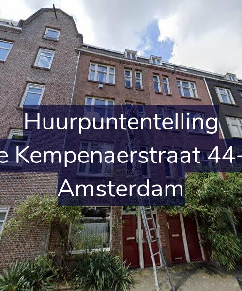 Foto gevel Huurpuntentelling voor De Kempenaerstraat 44-H, Amsterdam