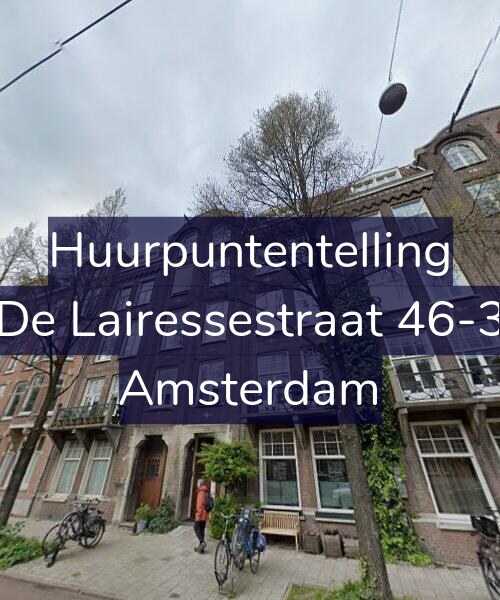 Foto gevel Huurpuntentelling voor De Lairessestraat 46-3, Amsterdam