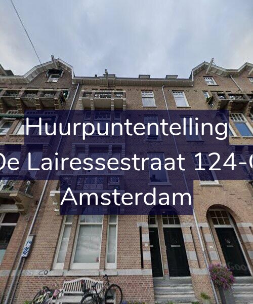 Foto gevel Huurpuntentelling voor De Lairessestraat 124-C, Amsterdam