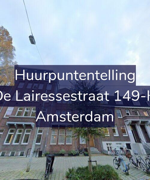 Foto gevel Huurpuntentelling voor De Lairessestraat 149-H, Amsterdam