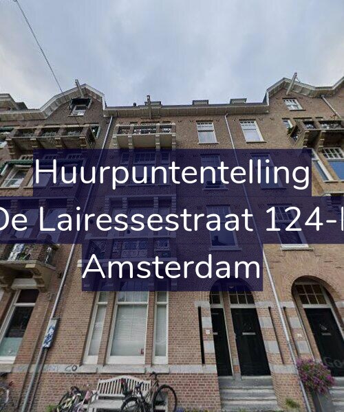 Foto gevel Huurpuntentelling voor De Lairessestraat 124-E, Amsterdam