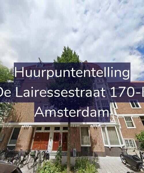 Foto gevel Huurpuntentelling voor De Lairessestraat 170-B, Amsterdam
