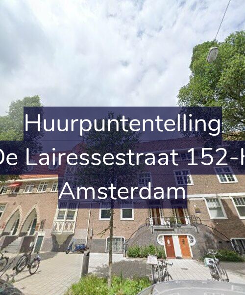 Foto gevel Huurpuntentelling voor De Lairessestraat 152-H, Amsterdam