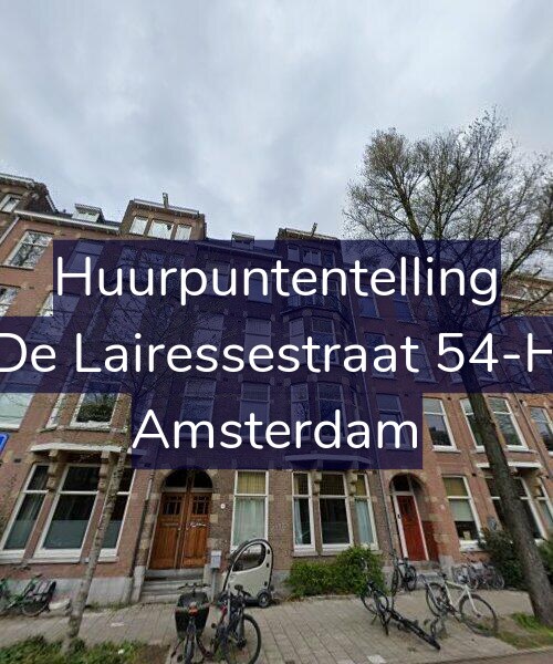 Foto gevel Huurpuntentelling voor De Lairessestraat 54-H, Amsterdam
