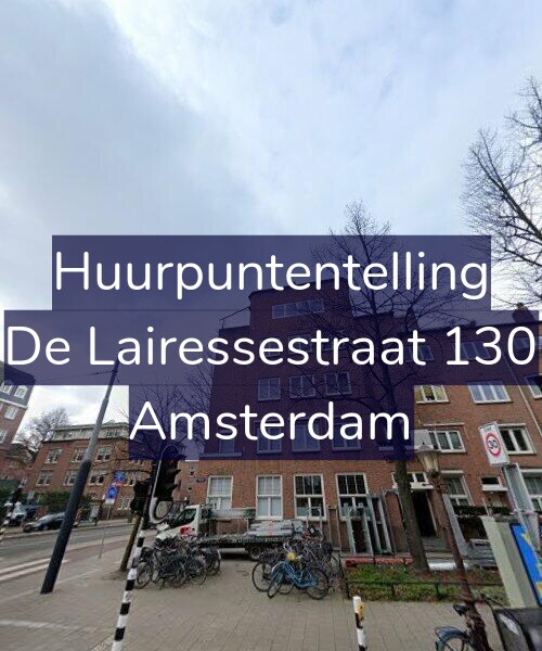 Foto gevel Huurpuntentelling voor De Lairessestraat 130, Amsterdam