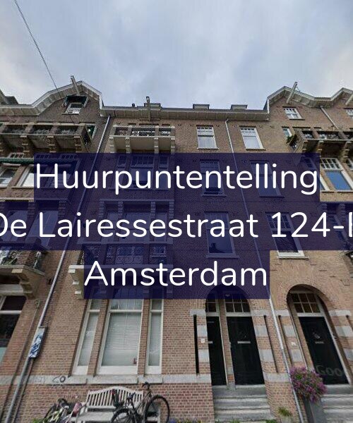 Foto gevel Huurpuntentelling voor De Lairessestraat 124-B, Amsterdam