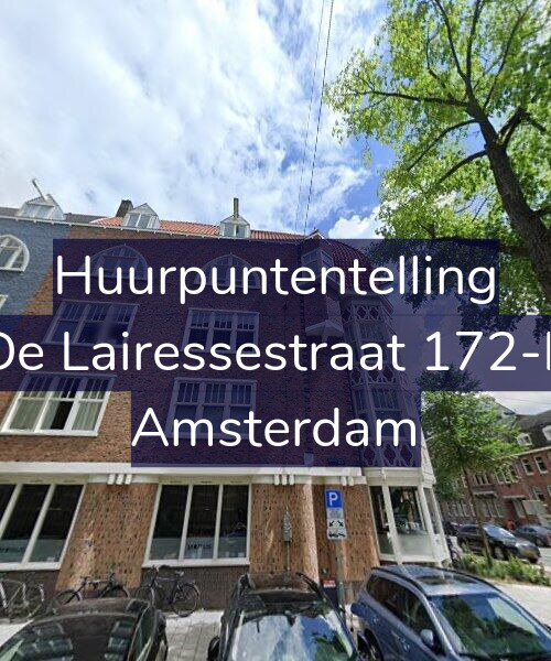 Foto gevel Huurpuntentelling voor De Lairessestraat 172-E, Amsterdam