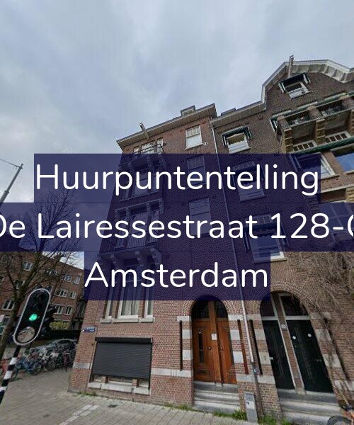 Foto gevel Huurpuntentelling voor De Lairessestraat 128-O, Amsterdam