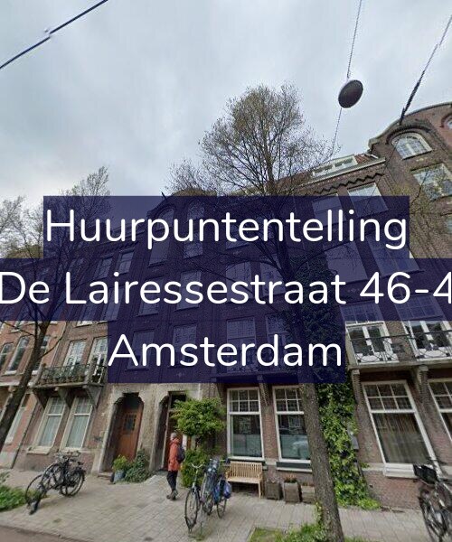 Foto gevel Huurpuntentelling voor De Lairessestraat 46-4, Amsterdam