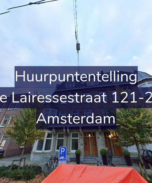Foto gevel Huurpuntentelling voor De Lairessestraat 121-2R, Amsterdam
