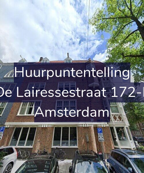Foto gevel Huurpuntentelling voor De Lairessestraat 172-L, Amsterdam
