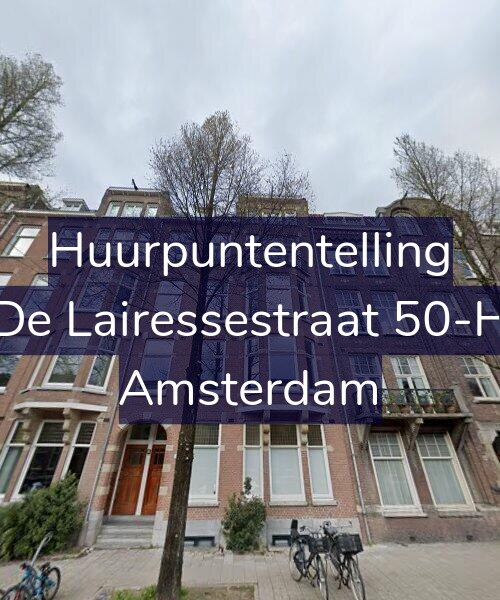 Foto gevel Huurpuntentelling voor De Lairessestraat 50-H, Amsterdam