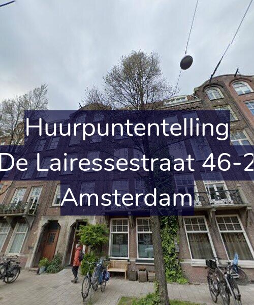 Foto gevel Huurpuntentelling voor De Lairessestraat 46-2, Amsterdam