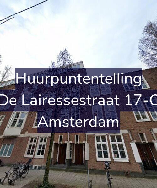 Foto gevel Huurpuntentelling voor De Lairessestraat 17-C, Amsterdam