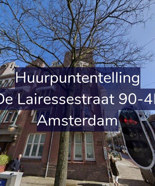 Foto gevel Huurpuntentelling voor De Lairessestraat 90-4L, Amsterdam