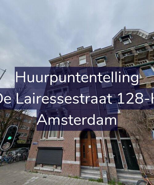 Foto gevel Huurpuntentelling voor De Lairessestraat 128-H, Amsterdam