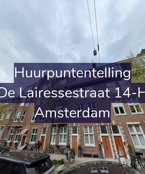 Foto gevel Huurpuntentelling voor De Lairessestraat 14-H, Amsterdam