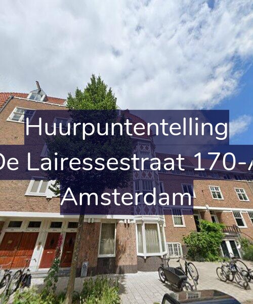 Foto gevel Huurpuntentelling voor De Lairessestraat 170-A, Amsterdam