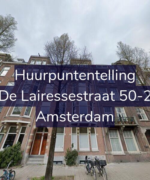 Foto gevel Huurpuntentelling voor De Lairessestraat 50-2, Amsterdam