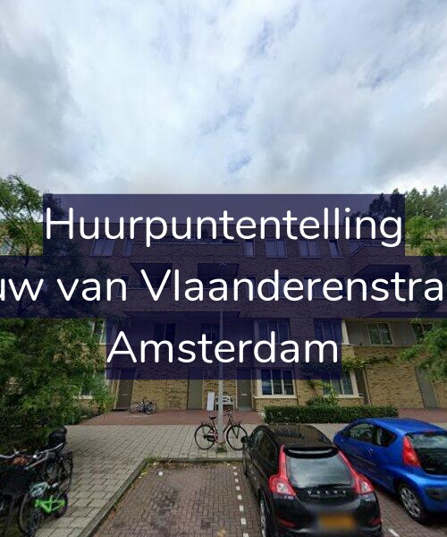 Foto gevel Huurpuntentelling voor De Leeuw van Vlaanderenstraat 25-H, Amsterdam
