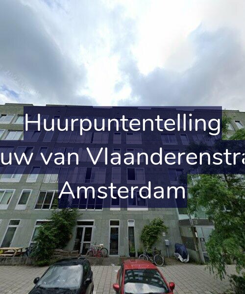 Foto gevel Huurpuntentelling voor De Leeuw van Vlaanderenstraat 8-E, Amsterdam