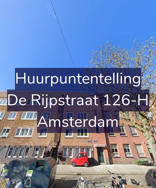 Foto gevel Huurpuntentelling voor De Rijpstraat 126-H, Amsterdam