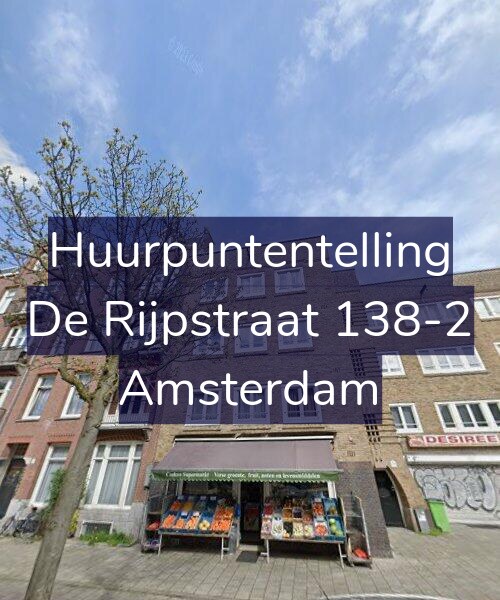 Foto gevel Huurpuntentelling voor De Rijpstraat 138-2, Amsterdam