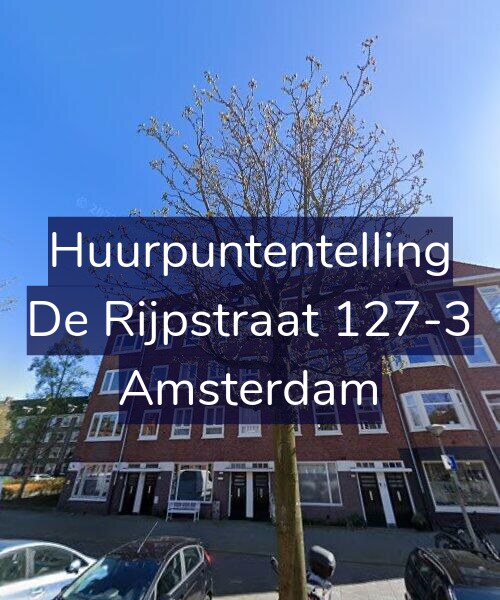 Foto gevel Huurpuntentelling voor De Rijpstraat 127-3, Amsterdam