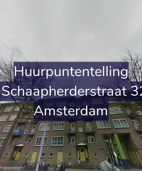 Foto gevel Huurpuntentelling voor De Schaapherderstraat 32-3, Amsterdam