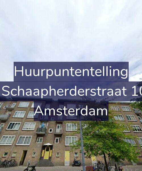 Foto gevel Huurpuntentelling voor De Schaapherderstraat 10-2, Amsterdam
