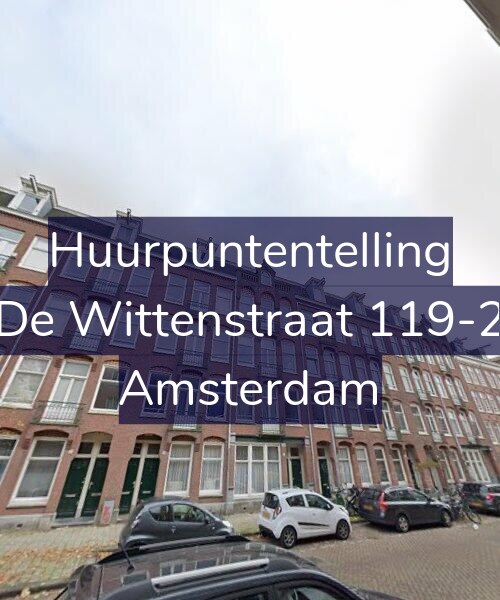 Foto gevel Huurpuntentelling voor De Wittenstraat 119-2, Amsterdam